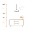 LEDVANCE závěsné svítidlo Decor Rattan Lotus Pendant E27 220-240 V