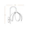 LEDVANCE nástěnné svítidlo Decor Rattan Lotus E27 220-240 V