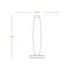 LEDVANCE stolní svítidlo Decor Flat Felt 13 W 3000 K tmavě šedé