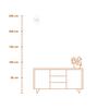 LEDVANCE nástěnné svítidlo Decor Curve Felt 20 W 220-240 V 3000 K tmavě šedé