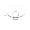 LEDVANCE nástěnné svítidlo Decor Pearl G9 220-240 V béžové