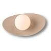 LEDVANCE nástěnné svítidlo Decor Pearl G9 220-240 V béžové