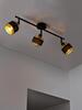 LEDVANCE stropní svítidlo Decor Spot Hornet 3x2,8 W E14 220-240 V černé