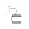 LEDVANCE nástěnné svítidlo Decor Hornet E27 220-240 V