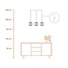 LEDVANCE závěsné svítidlo Decor Hornet Pendant Linear 3xE27 220-240 V