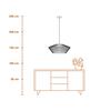 LEDVANCE závěsné svítidlo Decor Stripes Pendant E27 220-240 V tmavě šedé
