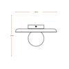 LEDVANCE nástěnné svítidlo Decor Acacia Nest G9 220-240 V dřevo