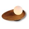 LEDVANCE stolní svítidlo Decor Acacia Nest 1xG9 220-240 V dřevo/sklo