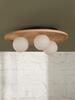 LEDVANCE stropní svítidlo Decor Wood Nest 3xG9 220-240 V dřevo