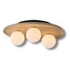 LEDVANCE stropní svítidlo Decor Wood Nest 3xG9 220-240 V dřevo