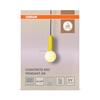 LEDVANCE závěsné svítidlo Decor Concrete Mic G9 220-240 V žluté