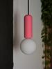LEDVANCE závěsné svítidlo Decor Concrete Mic G9 220-240 V růžové
