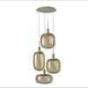 LEDVANCE závěsné svítidlo Decor Pendant Needle Plate 4xE27 220-240 V