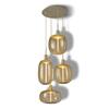 LEDVANCE závěsné svítidlo Decor Pendant Needle Plate 4xE27 220-240 V