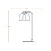 LEDVANCE stolní lampa Decor Corolle G9 220-240 V