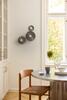 LEDVANCE nástěnné svítidlo Decor Plisse 3xE27 220-240 V tmavě šedé