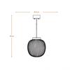 LEDVANCE závěsné svítidlo Decor Glass Lantern E27 220-240 V