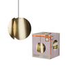 LEDVANCE závěsné svítidlo Decor Folded Globe E27 220-240 V zlaté