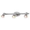 LEDVANCE stropní svítidlo Cylinder 3xGU10 nastavitelný 220-240 V kartáčovaný nikl
