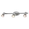 LEDVANCE stropní svítidlo Cylinder 3xGU10 nastavitelný 220-240 V kartáčovaný nikl