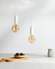 LEDVANCE LED žárovka Vintage 1906 Globe G95 2,2 W E27 2700 K zlatá