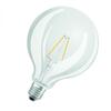LEDVANCE LED CLASSIC GLOBE125 25 P 2.5W 827 FIL CL E27 4099854054259