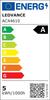 LEDVANCE LED CLASSIC A 75 EEL A S 5W 830 FIL CL E27 4099854060113