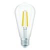 LEDVANCE LED CLASSIC EDISON 60 EEL A S 3.8W 830 FIL CL E27 4099854060236