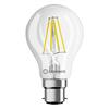 LEDVANCE LED CLASSIC A 60 P 6.5W 827 FIL CL B22D 4099854063060