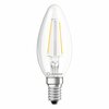 LEDVANCE LED CLASSIC B 25 P 2.5W 827 FIL CL E14 4099854069451