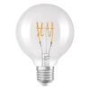 LEDVANCE LED žárovka Vintage 1906 Globe G80 4,8 W E27 2700 K stmívatelná čirá