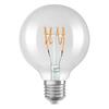 LEDVANCE LED žárovka Vintage 1906 Globe G80 4,8 W E27 2700 K stmívatelná čirá