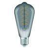 LEDVANCE Vintage 1906 Edison 30 Filament DIM 7.8W 818 Smoke E27 4099854090981