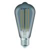 LEDVANCE Vintage 1906 Edison 42 Filament DIM 11W 818 Smoke E27 4099854091001