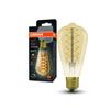 LEDVANCE Vintage 1906 Edison 48 Filament DIM 7W 822 Gold E27 4099854091049