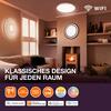 LEDVANCE stropní svítidlo LED Bathroom Ceiling 300mm chrom Click-CCT 4099854096136