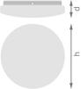 LEDVANCE stropní svítidlo CEILING ROUND 255 18 W 220-240 V 6500 K IP44