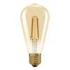 LEDVANCE Vintage 1906 Edison 60 Filament DIM 7.2W 824 Gold E27 4099854137822