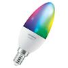 LEDVANCE SMART+ MATTER RGB Classic B40 4.9W 827-865 Multicolor E14 4099854194894