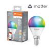 LEDVANCE SMART+ MATTER RGB Classic P40 4.9W 827-865 Multicolor E14 4099854194917
