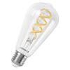 LEDVANCE SMART+ MATTER RGB Filament Edison 40 4.8W 827-865 Multicolor E27 4099854195006