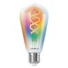 LEDVANCE SMART+ MATTER RGB Filament Edison 40 4.8W 827-865 Multicolor E27 4099854195006