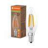 LEDVANCE LED Classic B 40 Filament třída A S 2.2W 827 čirá E14 4099854255267