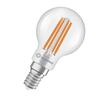 LEDVANCE LED Classic P 60 Filament třída A S 3.8W 827 čirá E14 4099854255397