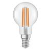 LEDVANCE LED Classic P 60 Filament třída A S 3.8W 827 čirá E14 4099854255397
