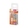 LEDVANCE LED žárovka T Slim 8 W 220-240 V B15d 2700 K stmívatelná čirá