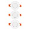 LEDVANCE vestavné LED svítidlo Downlight Slim Set 3× 4,5 W 3000 K 720 lm průměr 85 mm