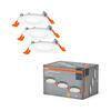 LEDVANCE vestavné LED svítidlo Downlight Slim Set 3× 4,5 W 3000 K 720 lm průměr 85 mm