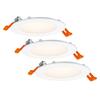 LEDVANCE vestavné LED svítidlo Downlight Slim Set 3× 8 W 3000 K 120 mm