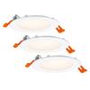 LEDVANCE vestavné LED svítidlo Downlight Slim Set 3× 8 W 3000 K 120 mm